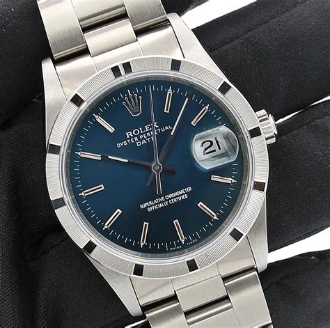 rolex 15210 blue|Rolex oyster watch 15210.